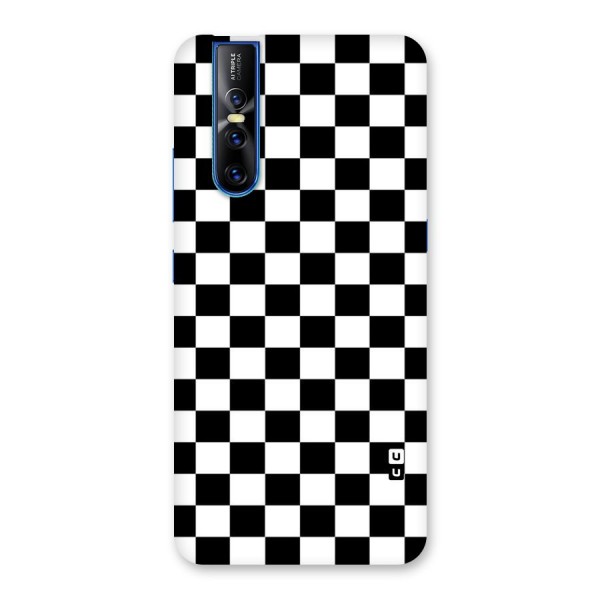 Classic Check Back Case for Vivo V15 Pro