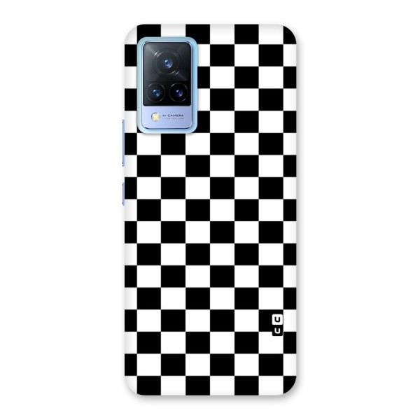 Classic Check Back Case for Vivo V21 5G