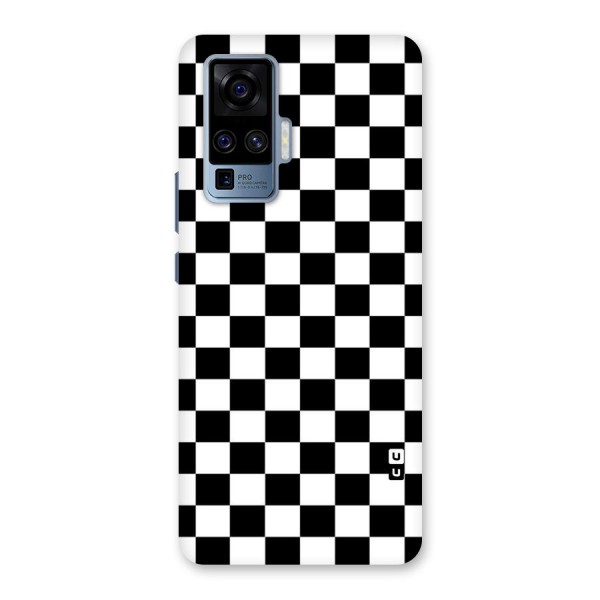 Classic Check Back Case for Vivo X50 Pro