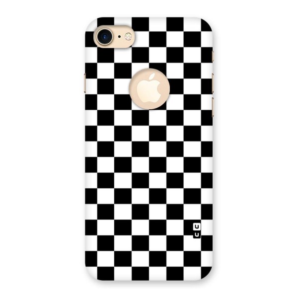 Classic Check Back Case for iPhone 8 Logo Cut