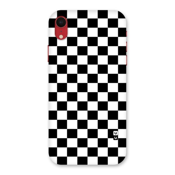 Classic Check Back Case for iPhone XR