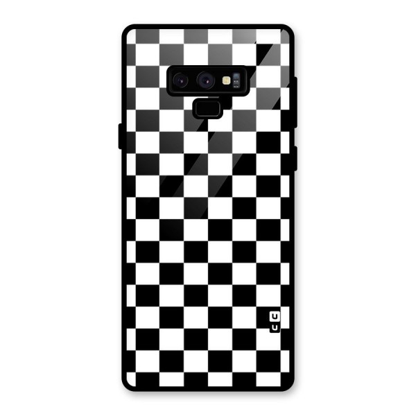 Classic Check Glass Back Case for Galaxy Note 9