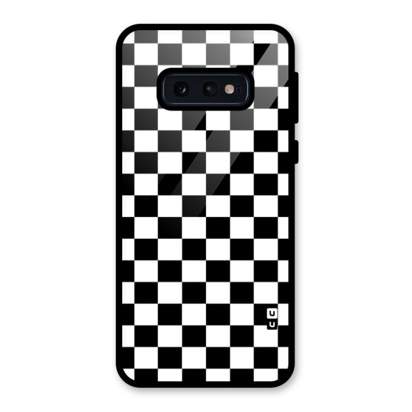 Classic Check Glass Back Case for Galaxy S10e