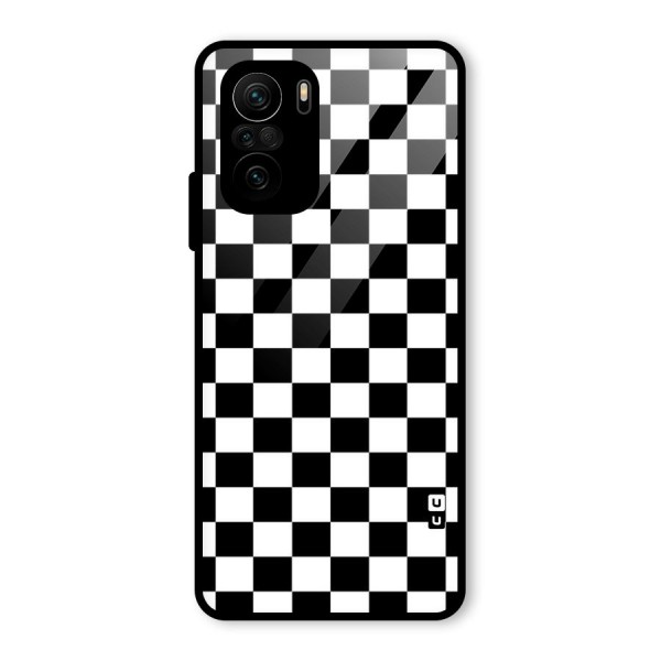 Classic Check Glass Back Case for Mi 11x