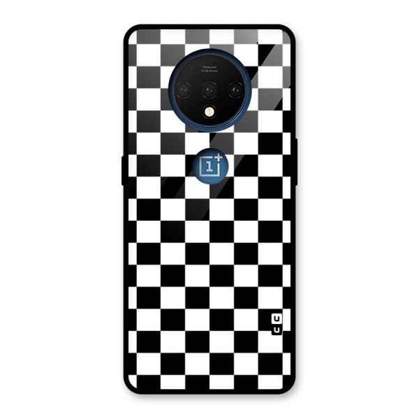 Classic Check Glass Back Case for OnePlus 7T