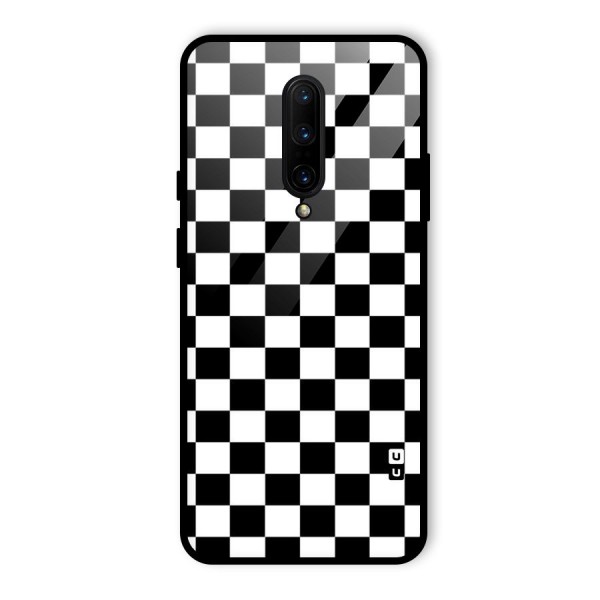 Classic Check Glass Back Case for OnePlus 7 Pro