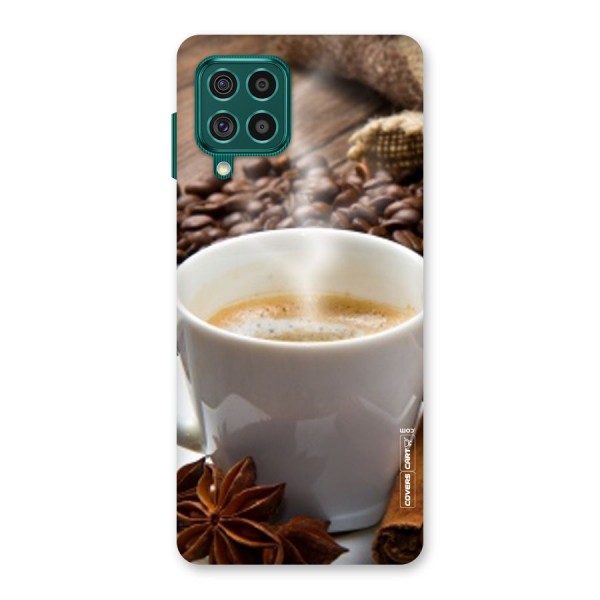 Classic Coffee Beans Back Case for Galaxy F62