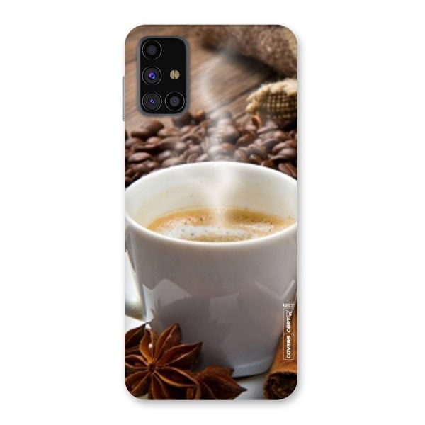 Classic Coffee Beans Back Case for Galaxy M31s