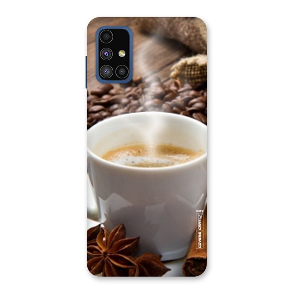 Classic Coffee Beans Back Case for Galaxy M51