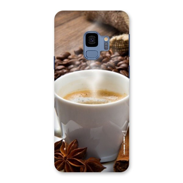 Classic Coffee Beans Back Case for Galaxy S9