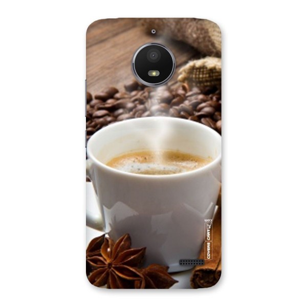 Classic Coffee Beans Back Case for Moto E4