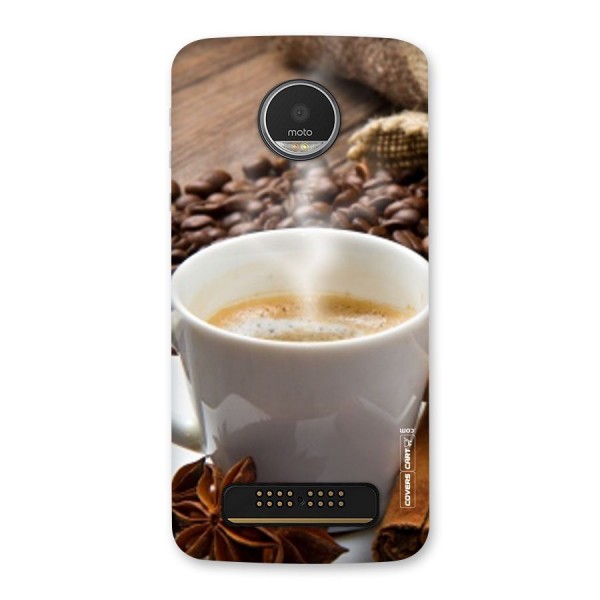 Classic Coffee Beans Back Case for Moto Z Play