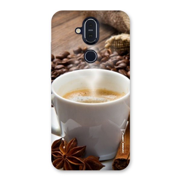 Classic Coffee Beans Back Case for Nokia 8.1