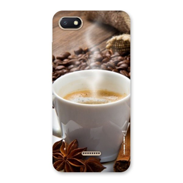 Classic Coffee Beans Back Case for Redmi 6A