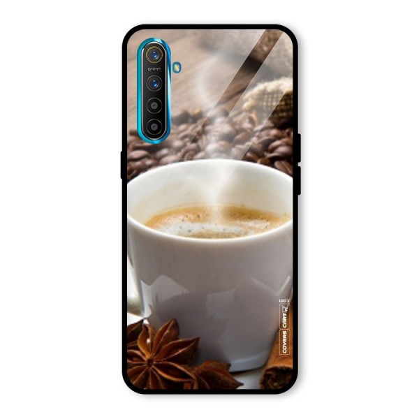 Classic Coffee Beans Glass Back Case for Realme XT