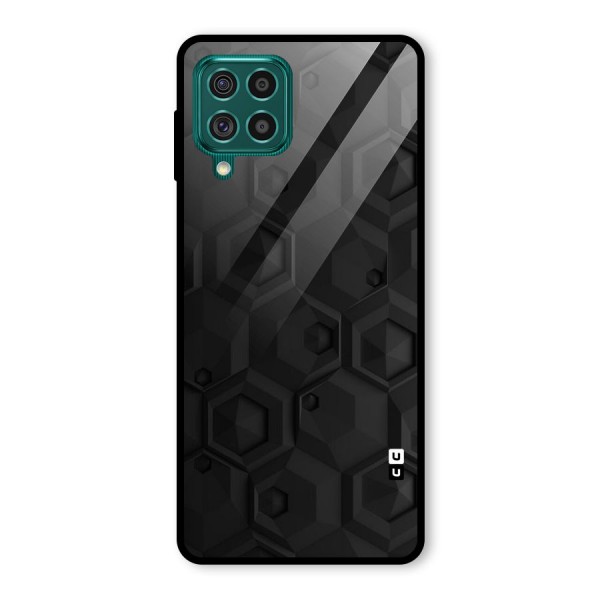 Classic Hexa Glass Back Case for Galaxy F62