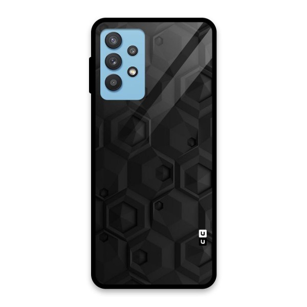 Classic Hexa Glass Back Case for Galaxy M32 5G