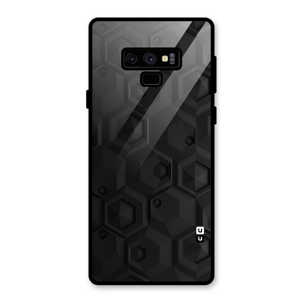 Classic Hexa Glass Back Case for Galaxy Note 9