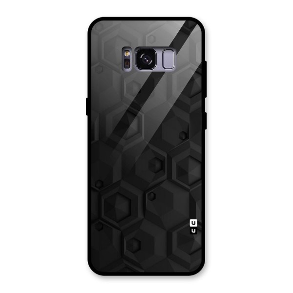 Classic Hexa Glass Back Case for Galaxy S8