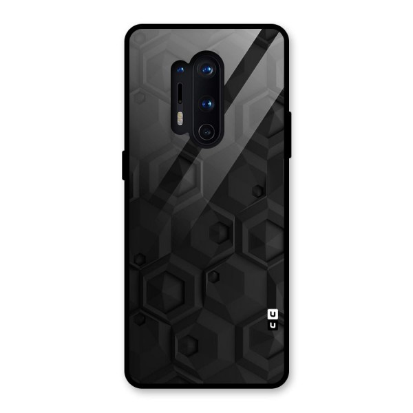 Classic Hexa Glass Back Case for OnePlus 8 Pro