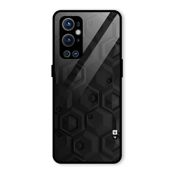 Classic Hexa Glass Back Case for OnePlus 9 Pro