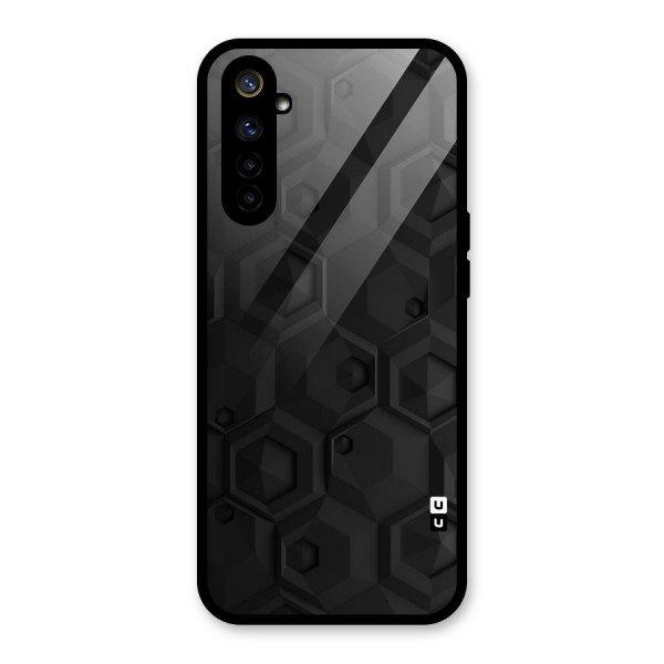 Classic Hexa Glass Back Case for Realme 6