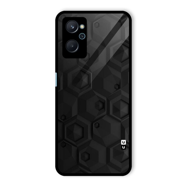 Classic Hexa Glass Back Case for Realme 9i