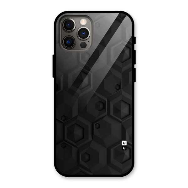 Classic Hexa Glass Back Case for iPhone 12 Pro