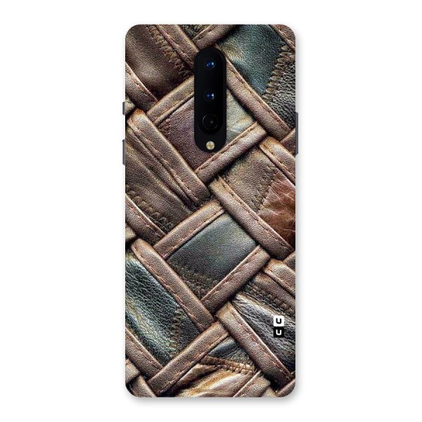 Classic Leather Belt Design Back Case for OnePlus 8