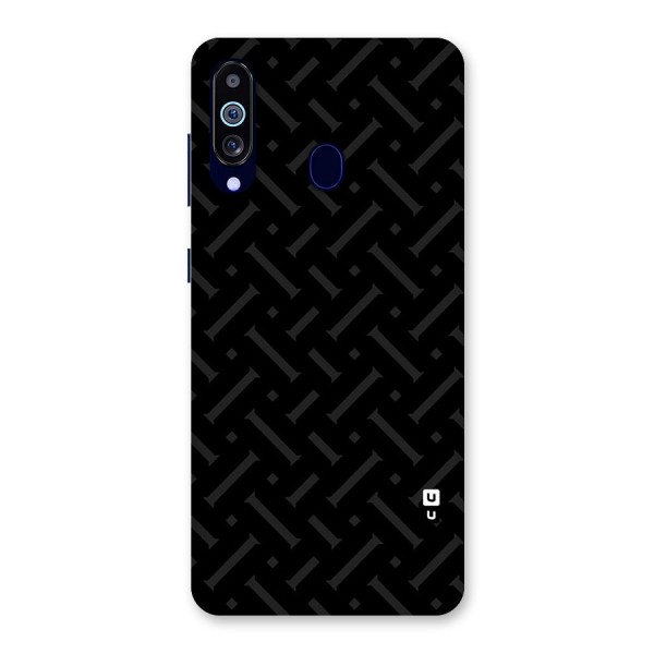 Classic Pipes Pattern Back Case for Galaxy A60