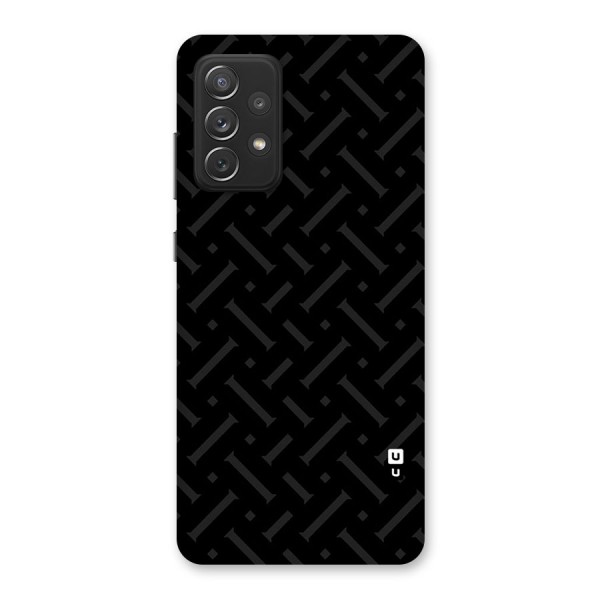 Classic Pipes Pattern Back Case for Galaxy A72