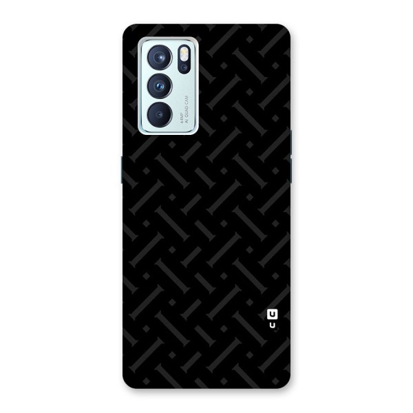Classic Pipes Pattern Back Case for Oppo Reno6 Pro 5G