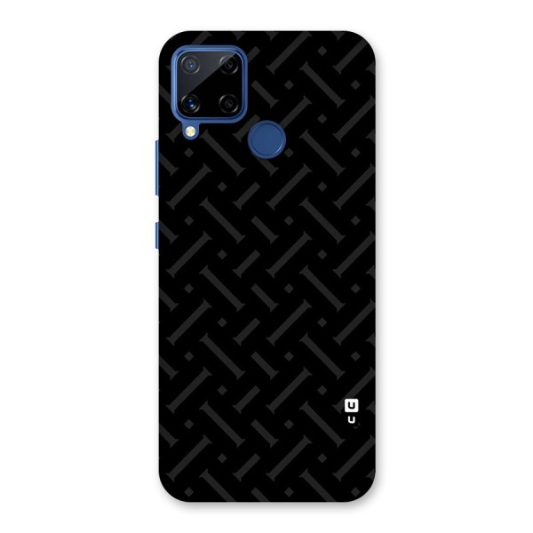 Classic Pipes Pattern Back Case for Realme Narzo 30A