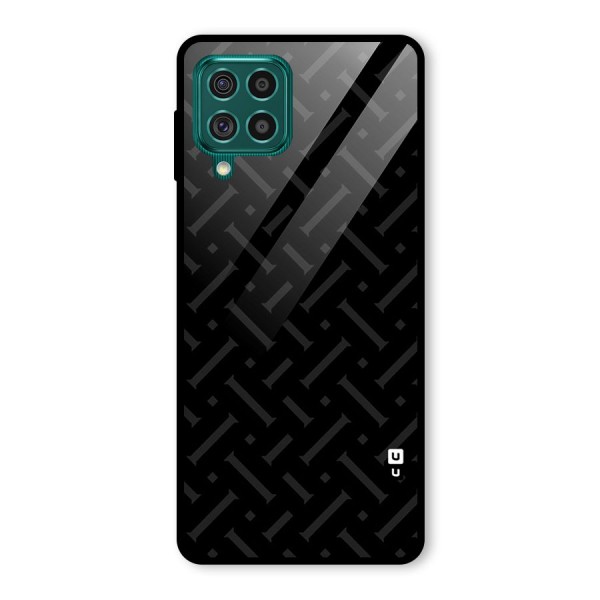 Classic Pipes Pattern Glass Back Case for Galaxy F62