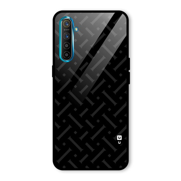 Classic Pipes Pattern Glass Back Case for Realme XT