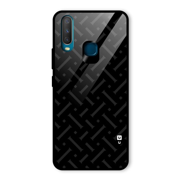 Classic Pipes Pattern Glass Back Case for Vivo Y15