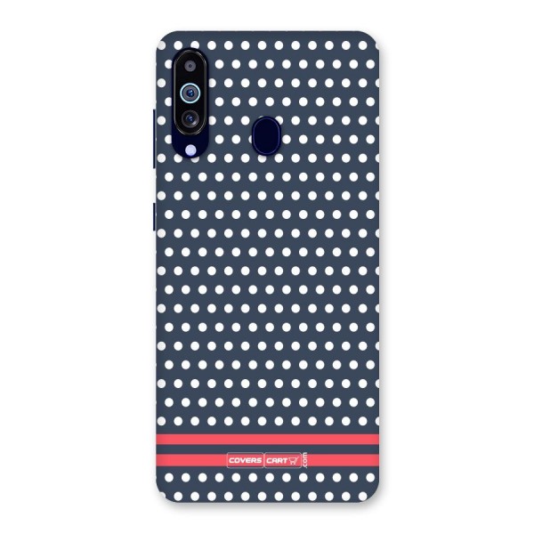 Classic Polka Dots Back Case for Galaxy A60