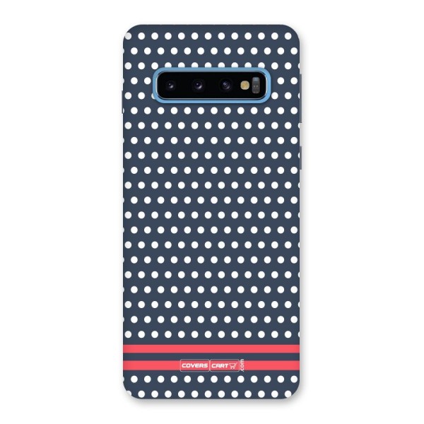 Classic Polka Dots Back Case for Galaxy S10