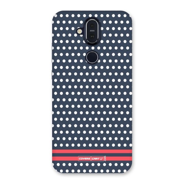 Classic Polka Dots Back Case for Nokia 8.1