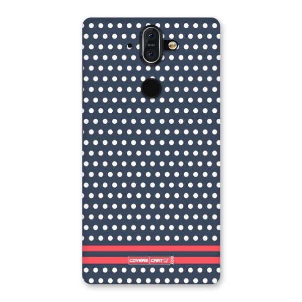 Classic Polka Dots Back Case for Nokia 8 Sirocco