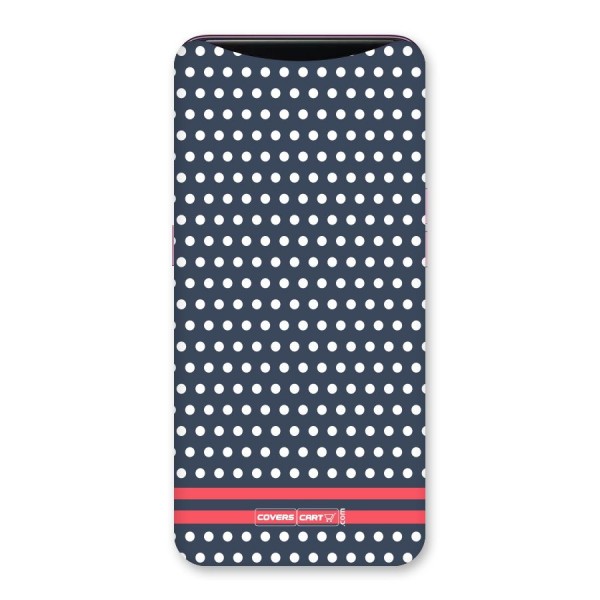 Classic Polka Dots Back Case for Oppo Find X