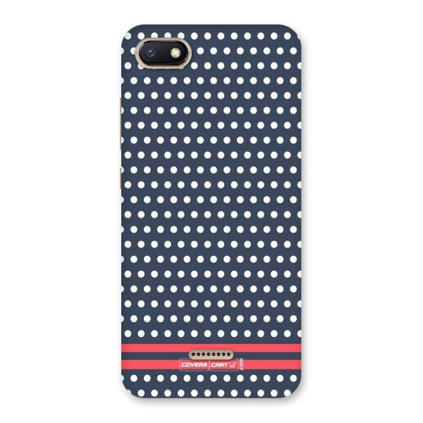 Classic Polka Dots Back Case for Redmi 6A