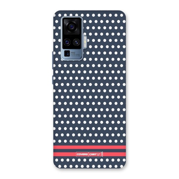 Classic Polka Dots Back Case for Vivo X50 Pro