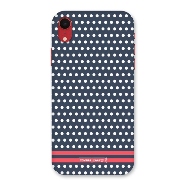 Classic Polka Dots Back Case for iPhone XR