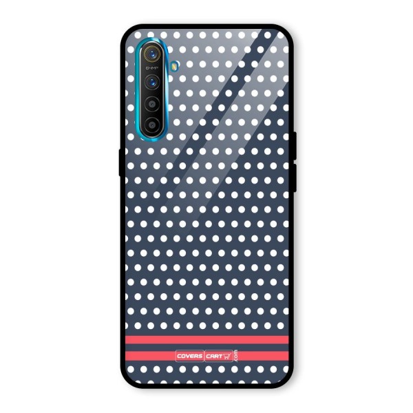 Classic Polka Dots Glass Back Case for Realme XT