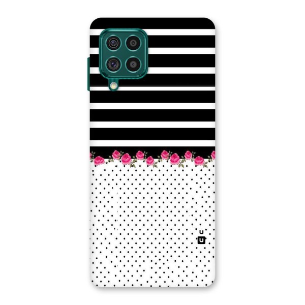 Classic Polka Stripes Back Case for Galaxy F62