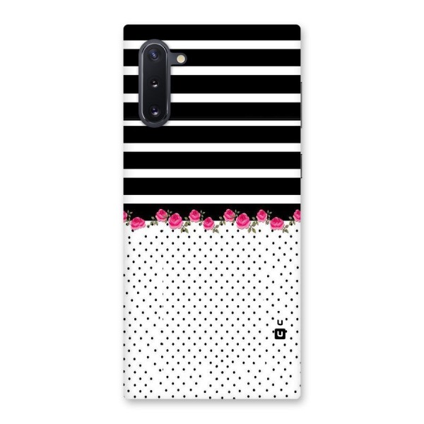 Classic Polka Stripes Back Case for Galaxy Note 10