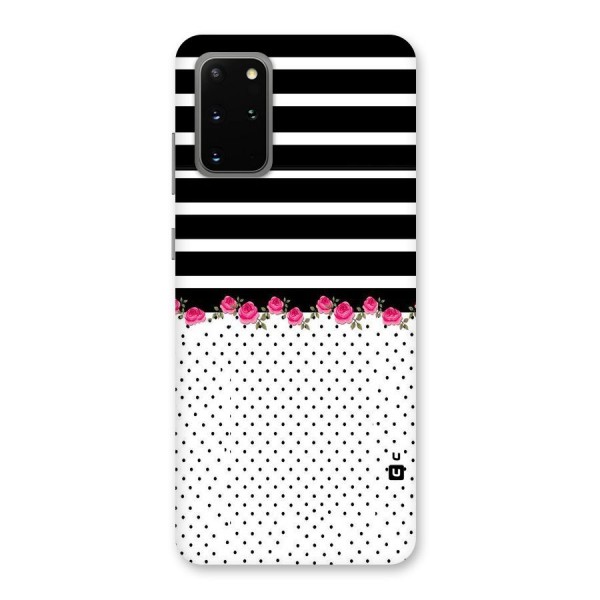 Classic Polka Stripes Back Case for Galaxy S20 Plus