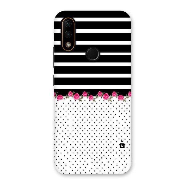 Classic Polka Stripes Back Case for Lenovo A6 Note