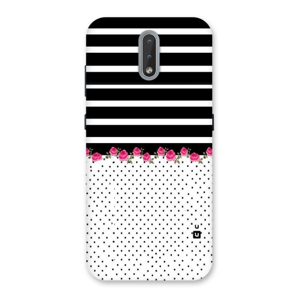 Classic Polka Stripes Back Case for Nokia 2.3